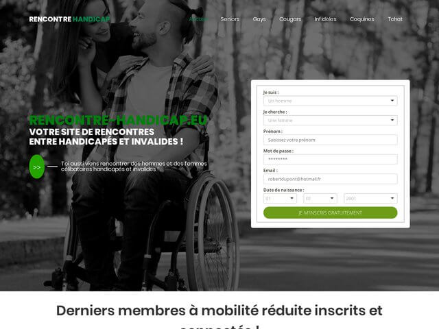 Rencontre-handicap.eu : Site de rencontres entre handicapés