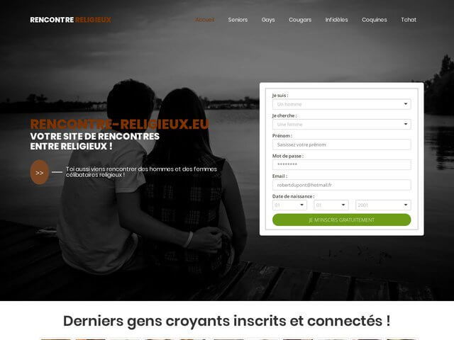 Rencontre-religieux.eu : Site de rencontres entre religieux